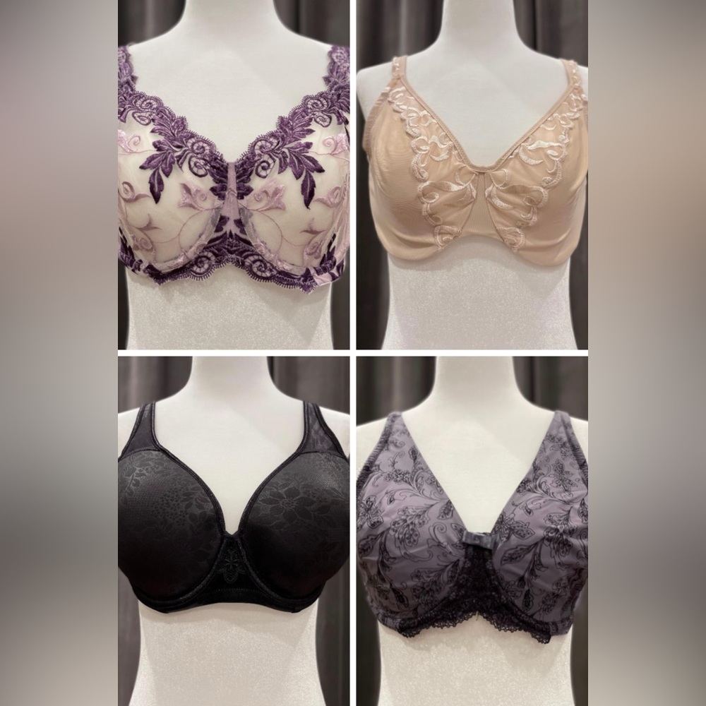 38C bra bundle retro full coverage bras